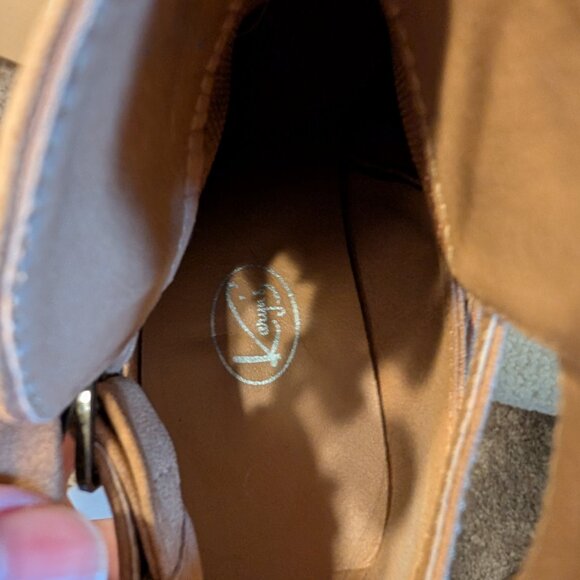 Suede booties - Picture 3 of 4